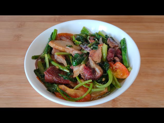 Vawksa Rep smoked pork dish with bamboo shoot from Mizoram