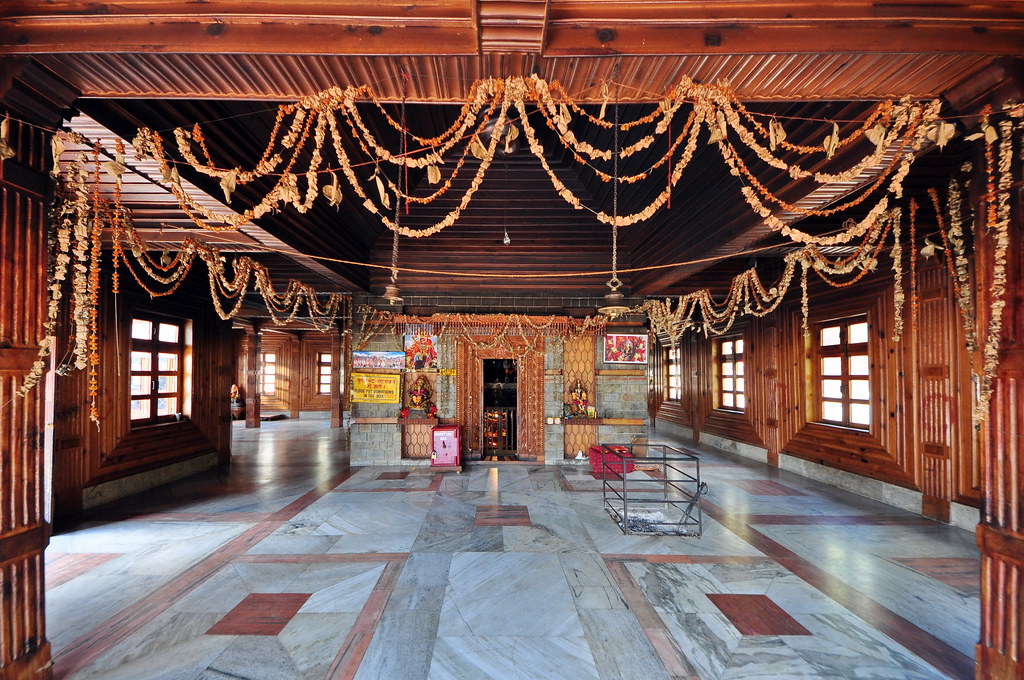 Interior of Manu Temple Manali