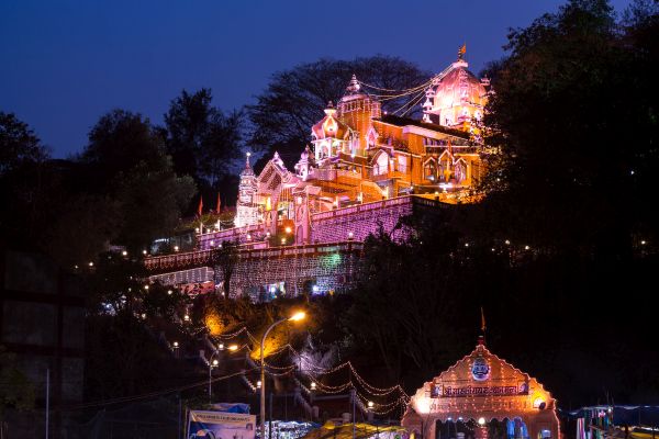 Evening prayer time at Maruti Temple