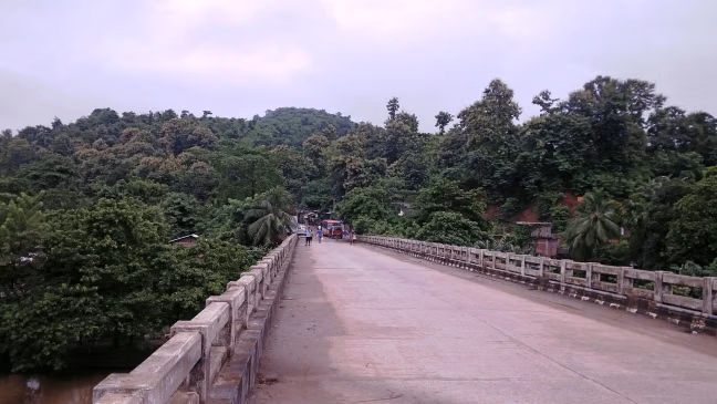 Scenic road journey from Guwahati to Mayong Village through Assam countryside