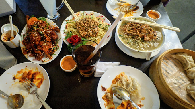 Local cafe serving Tibetan food in McLeodganj