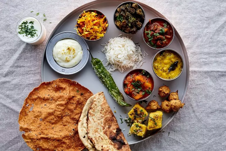 Indian dining options near Meena Bazaar Dubai