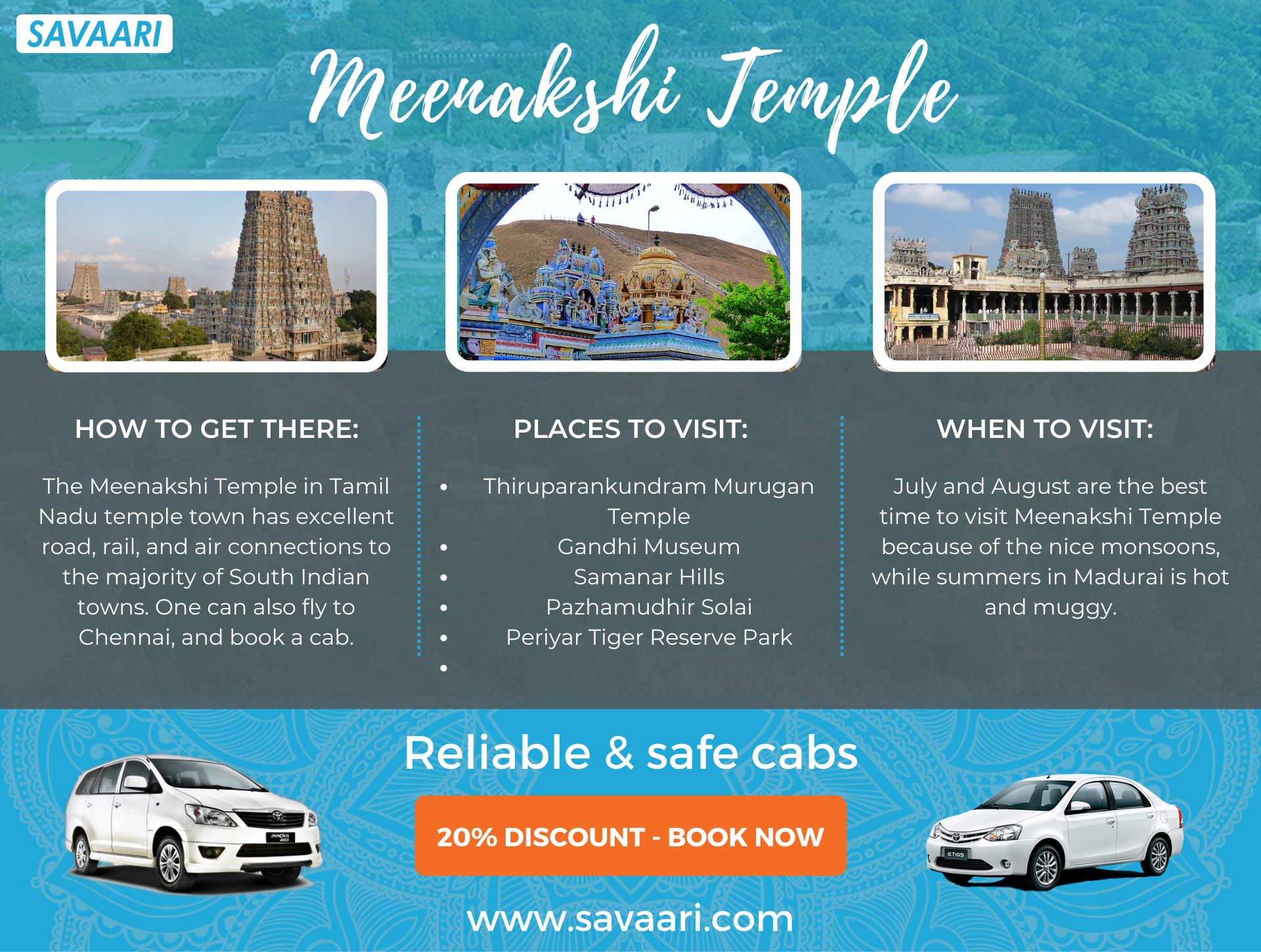 One day Madurai temple itinerary aligned with Meenakshi darshan timings