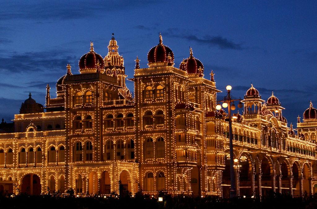 Mysore Palace intricate architecture