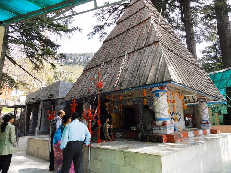 Naag Mandir Patnitop temple architecture and deity idol