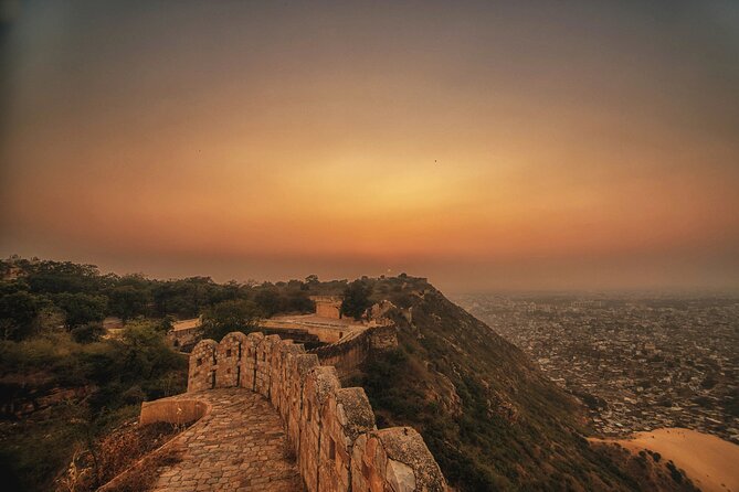 Best sunset views from Nahargarh Fort Jaipur - Tiger Fort panoramic vistas