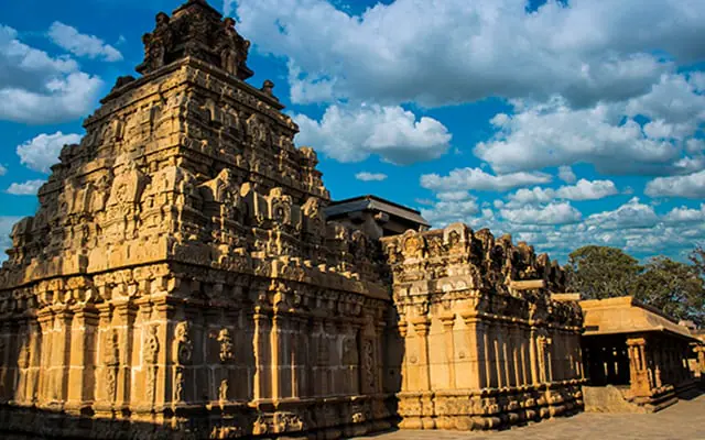 Ancient Nandi Temple on the hills