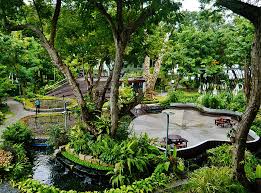 Sultan Park surroundings with National Museum Maldives and green spaces in Male city