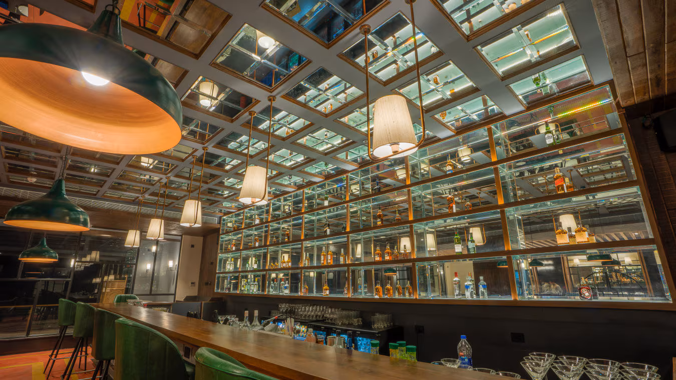 Bar and lounge ambience in Agartala