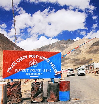 Inner Line Permit document for Nubra Valley Ladakh visit