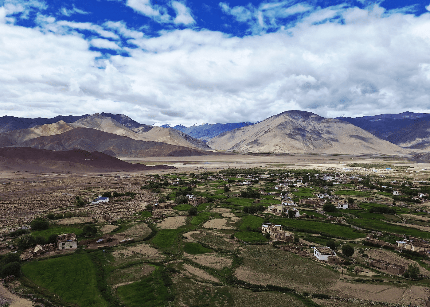 Traditional Nyoma Village in Ladakh