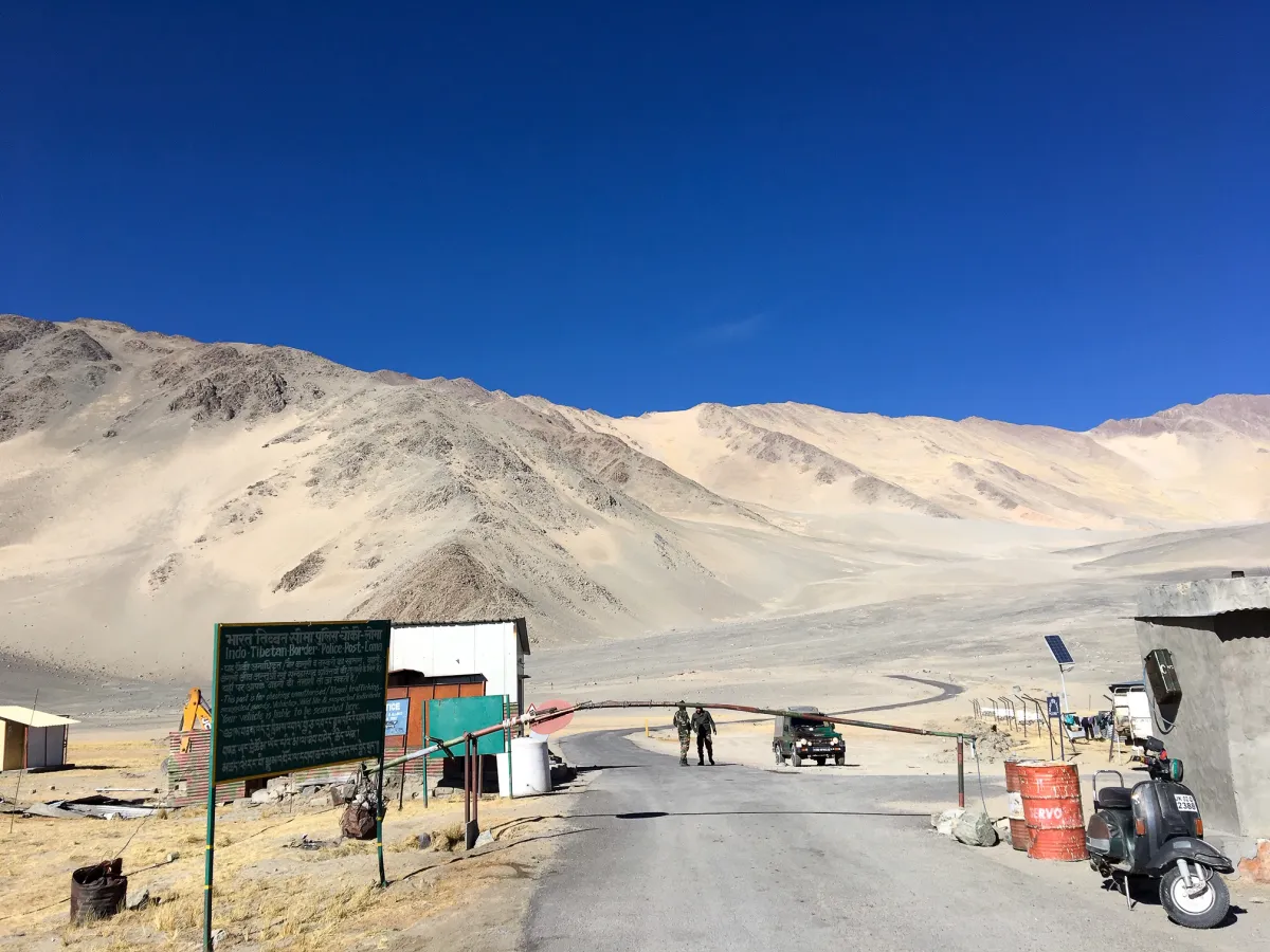 Road journey to Nyoma Village Ladakh