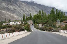Road journey through Nubra Valley to Panamik