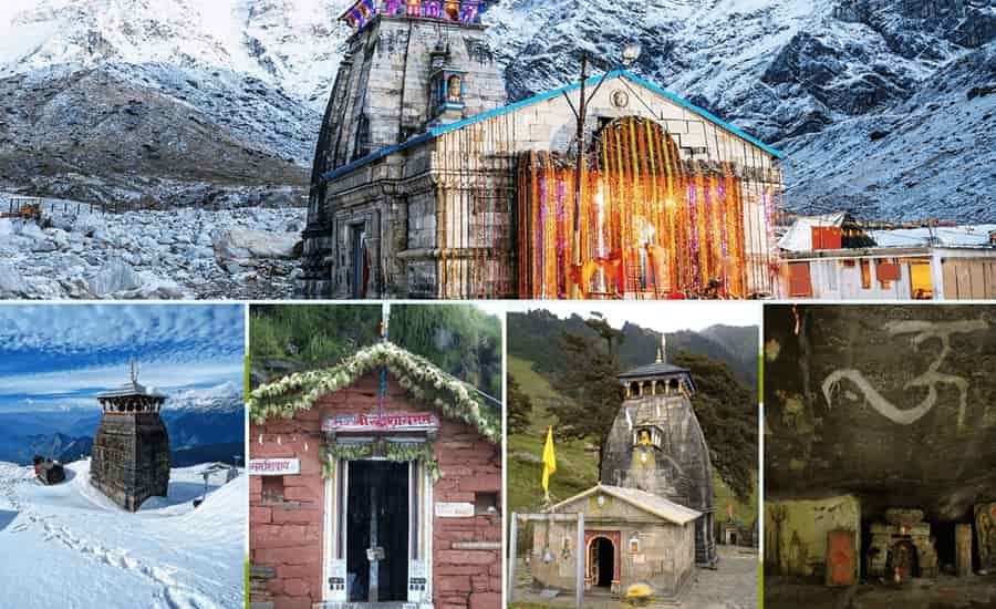 Five Panch Kedar temples route overview