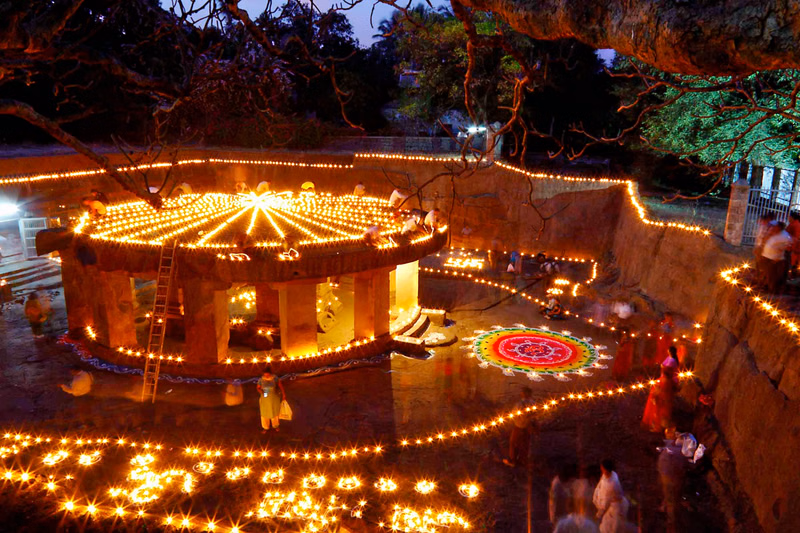 Pataleshwar Cave Temple Pune rock-cut entrance and pillars