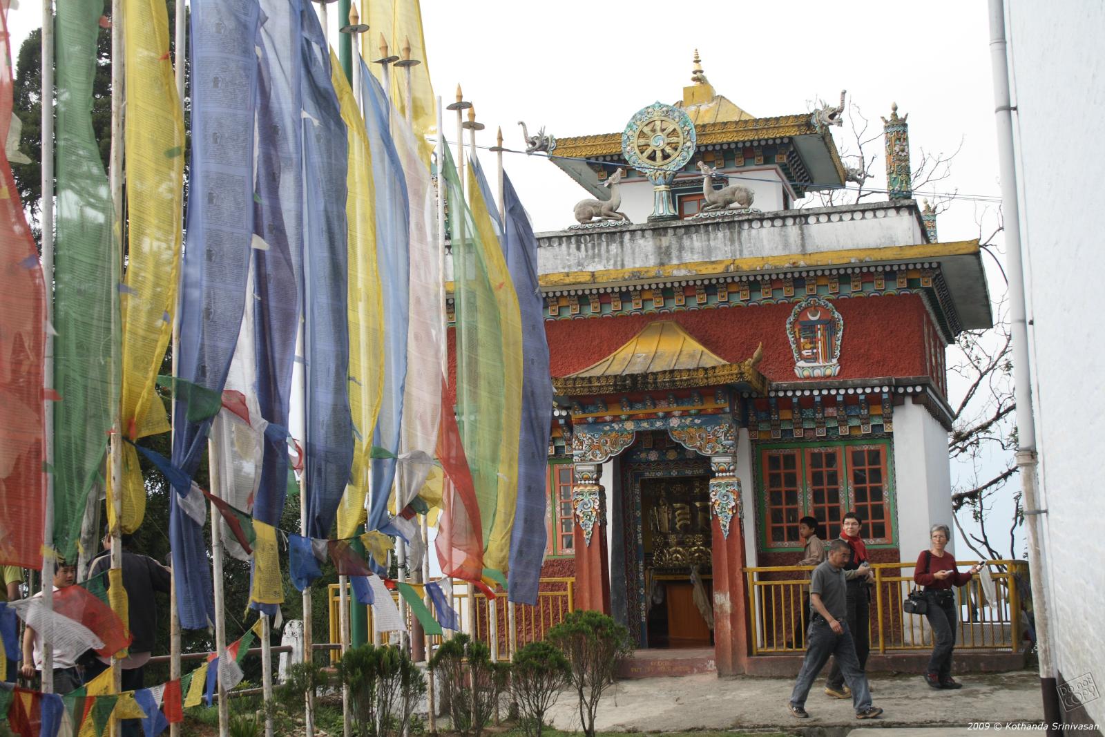 Pemayangtse Monastery exterior view near Pelling in West Sikkim