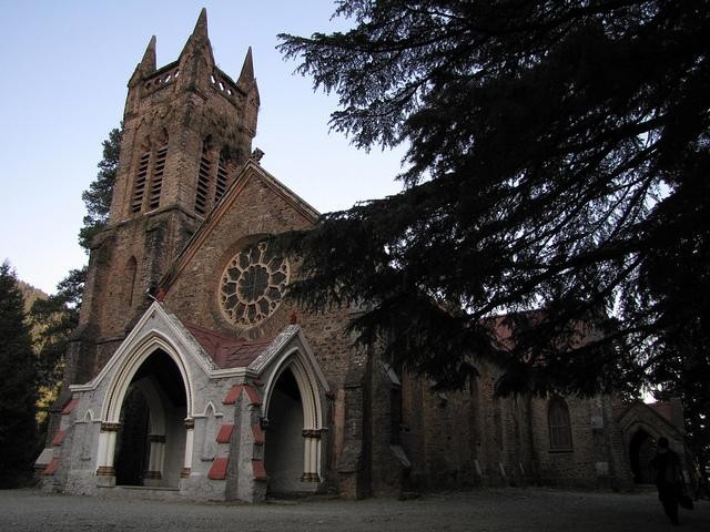 Heritage church architecture in Nainital