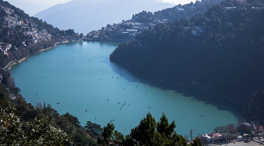 Panoramic view from Naina Peak Nainital