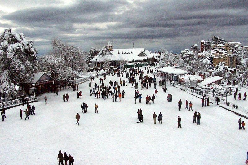 The Ridge Shimla photography viewpoint