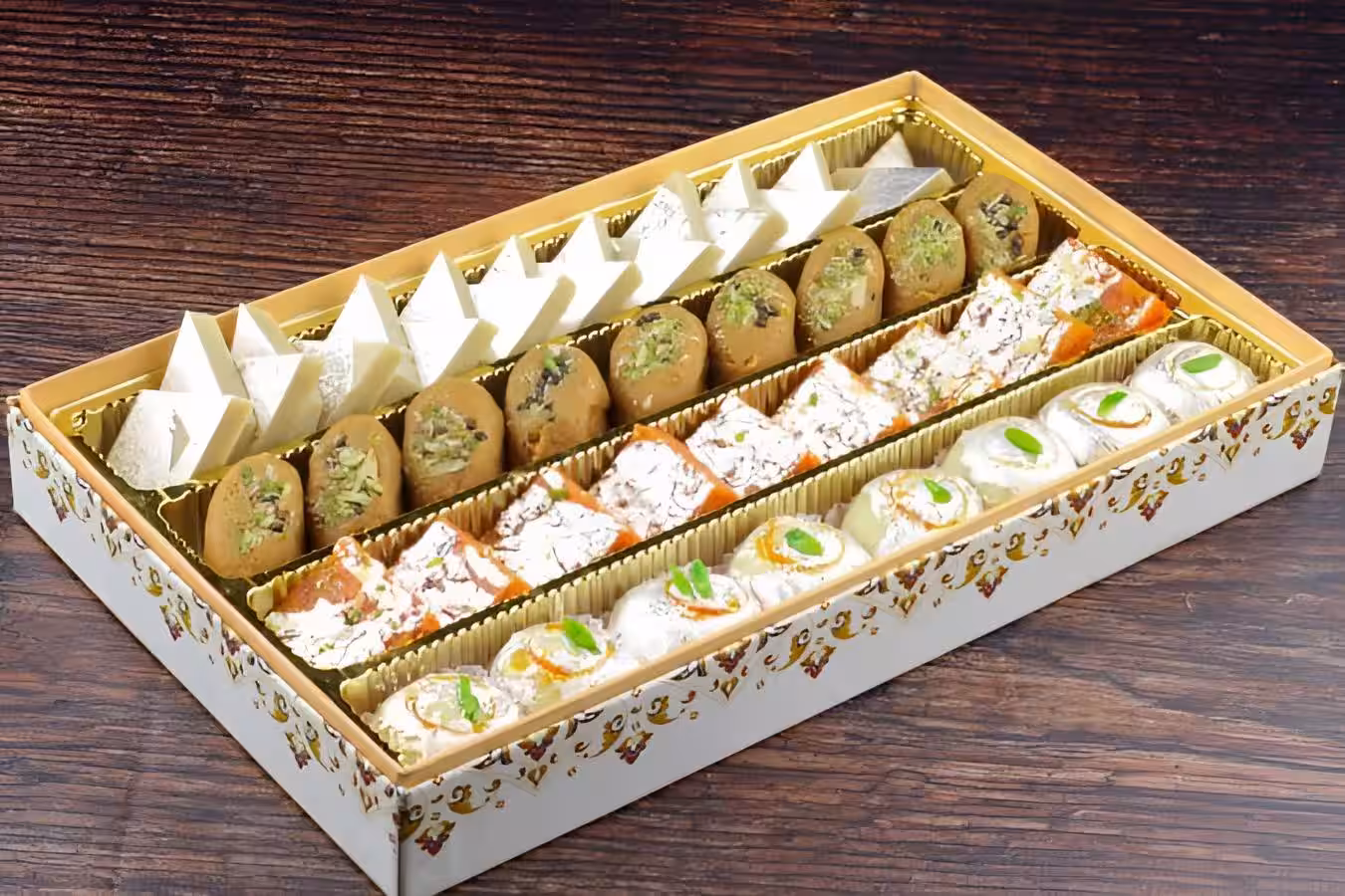 Traditional sweets and dessert counters in Agartala