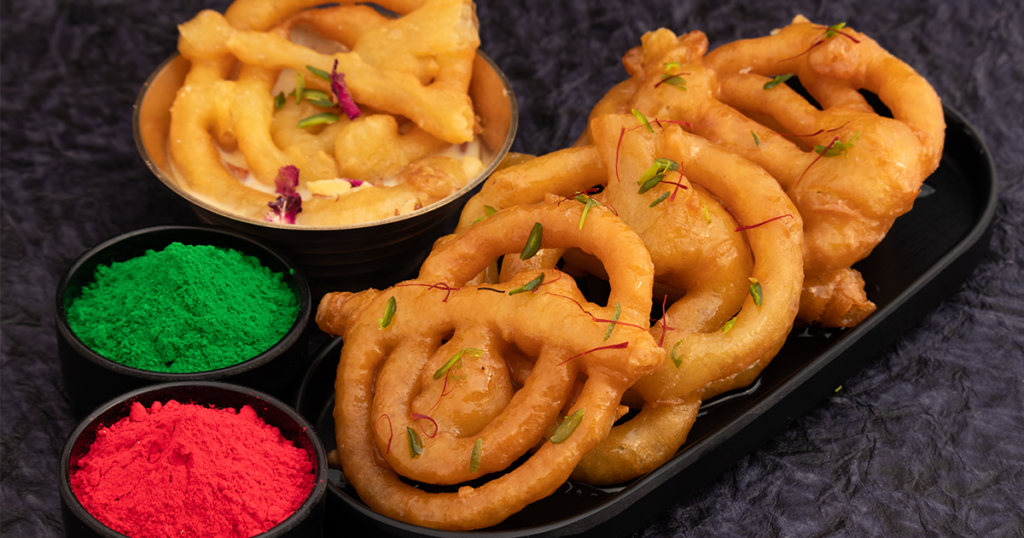Indore sweets and dessert counters with local specialties