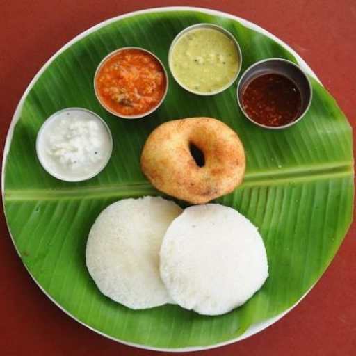 Idli dosa pongal and filter coffee breakfast in Thanjavur