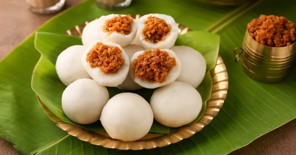 Traditional Tamil dishes and sweets in Thanjavur