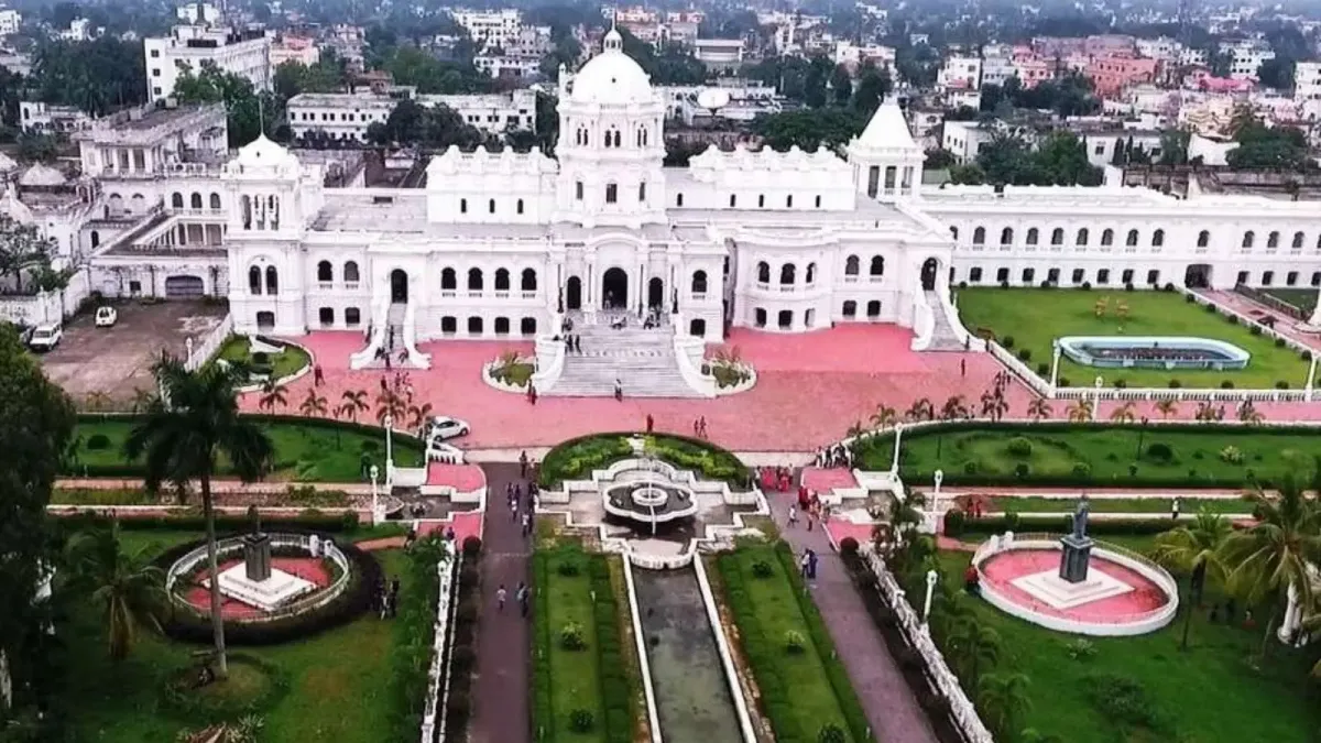 Ujjayanta Palace in Agartala with its magnificent Indo-Saracenic architecture