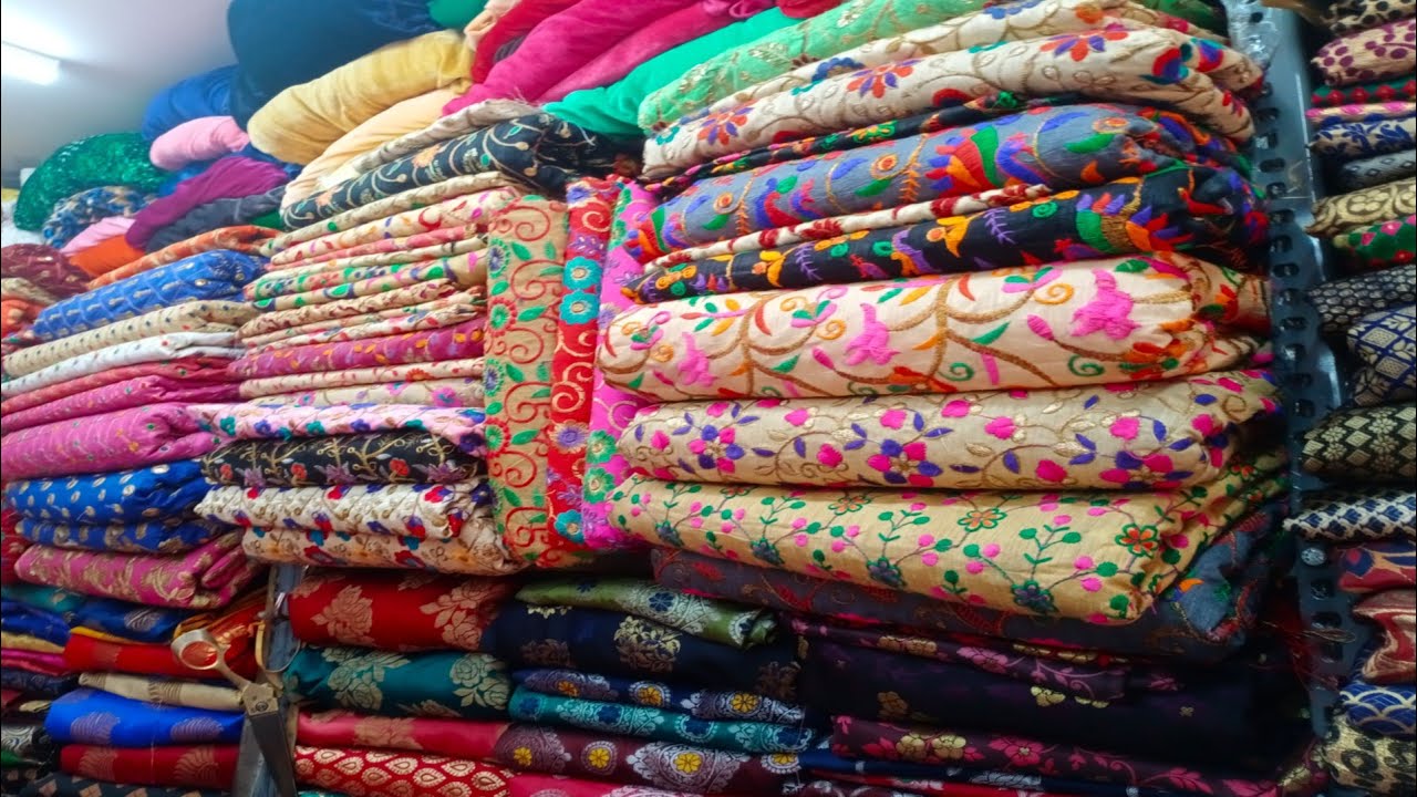 Ambala Cloth Market bustling with shoppers and textile vendors