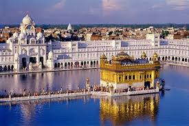 Golden Temple Amritsar with reflection in holy tank