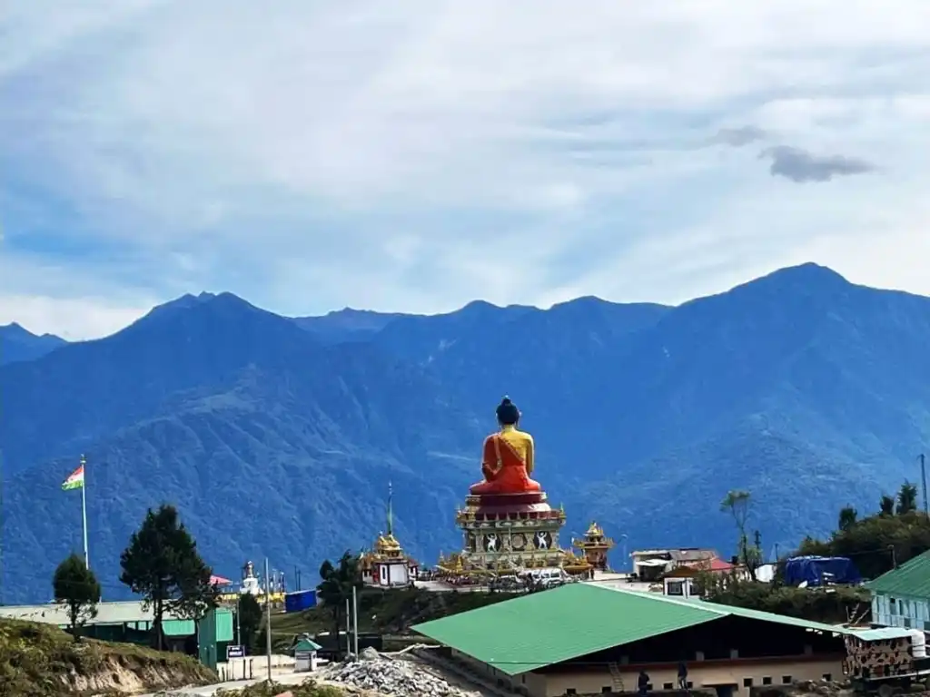 Tawang valley mountain view