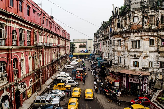 Heritage street view in Kolkata West Bengal