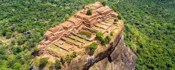 View of Sri Lanka Cultural Triangle from elevated viewpoint