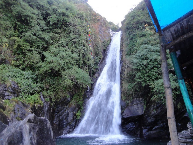 Bhagsu waterfall trail near McLeodGanj Dharamshala
