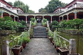 Traditional Tibetan architecture at Norbulingka Institute Dharamshala
