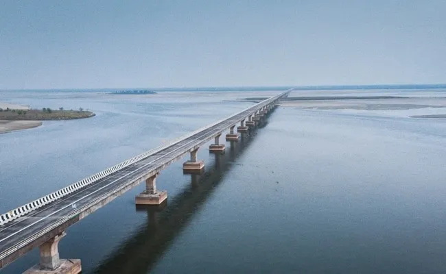 Brahmaputra riverfront view in Dibrugarh