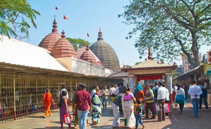 Temple route from Dispur to Kamakhya in Guwahati