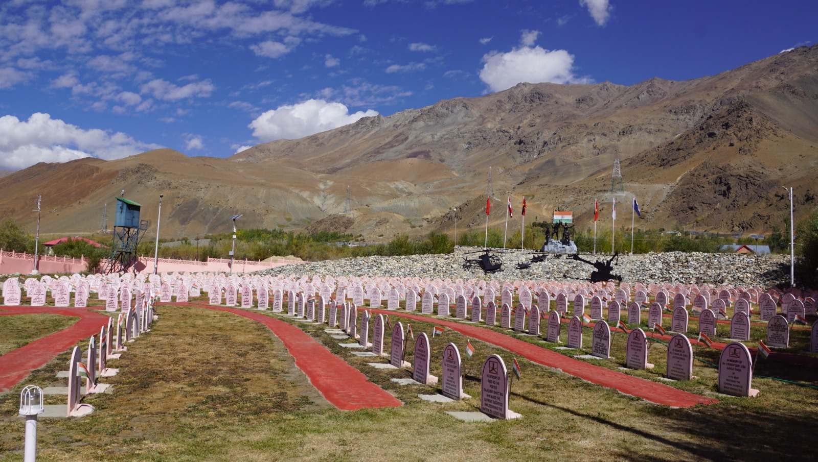 Kargil war memorial in Drass Valley