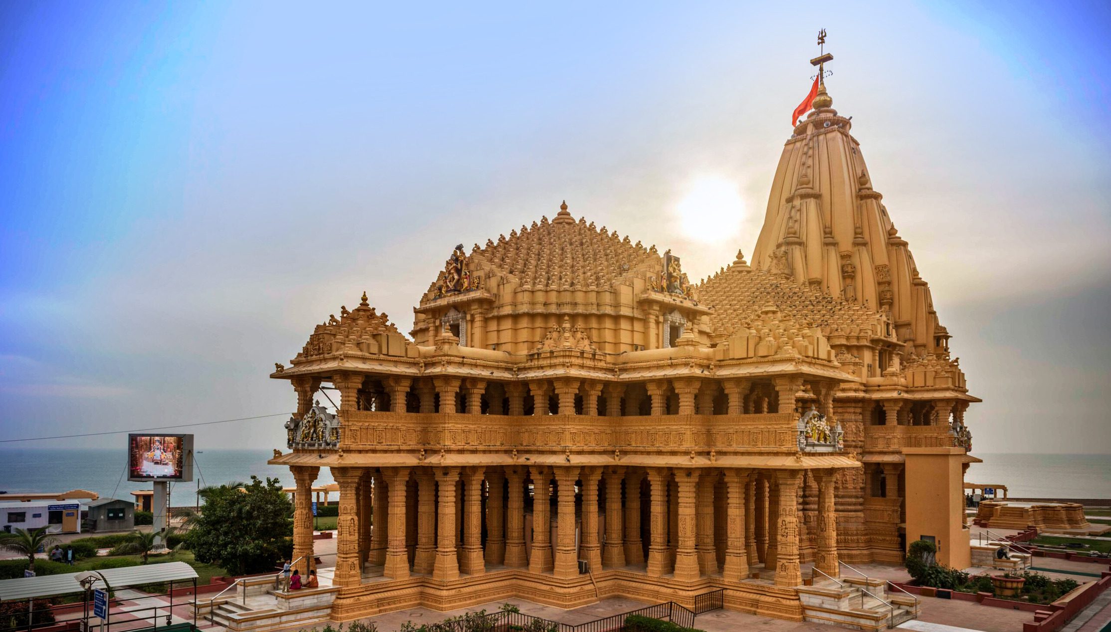 Dwarkadhish Temple - Dedicated to Lord Krishna