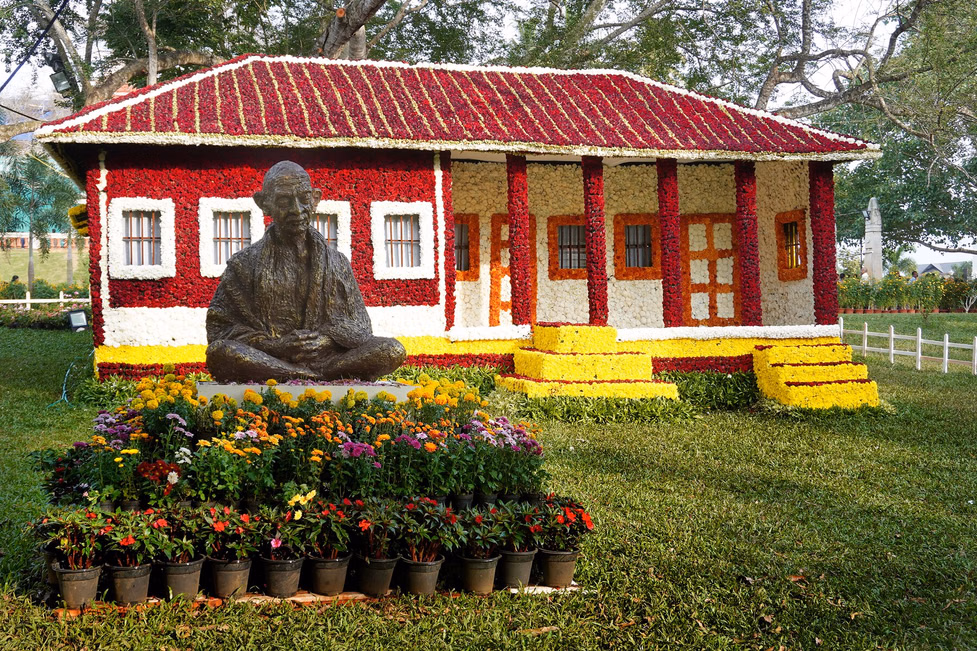 Sabarmati Ashram - Gandhi's headquarters during freedom struggle