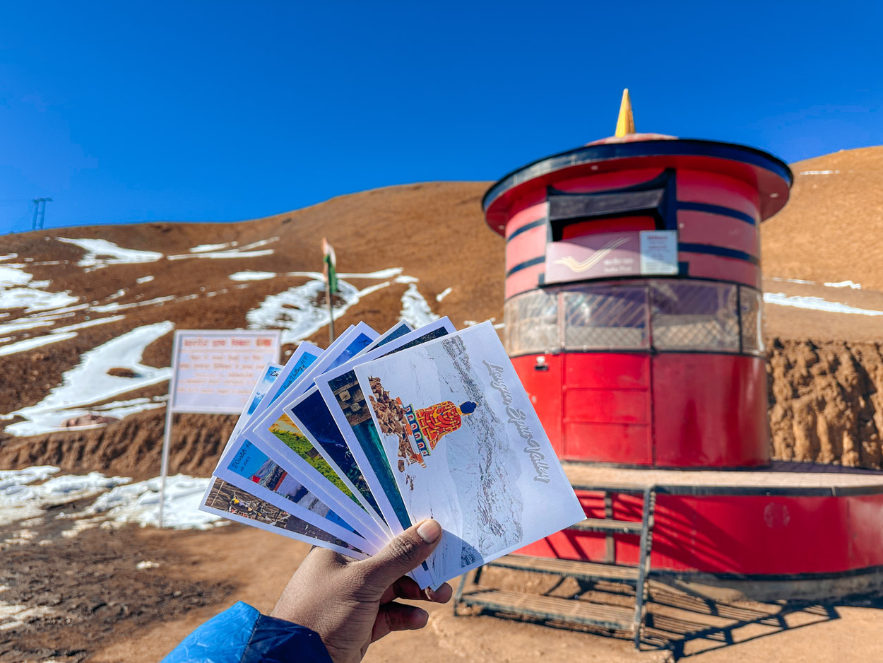 World's highest post office in Hikkim