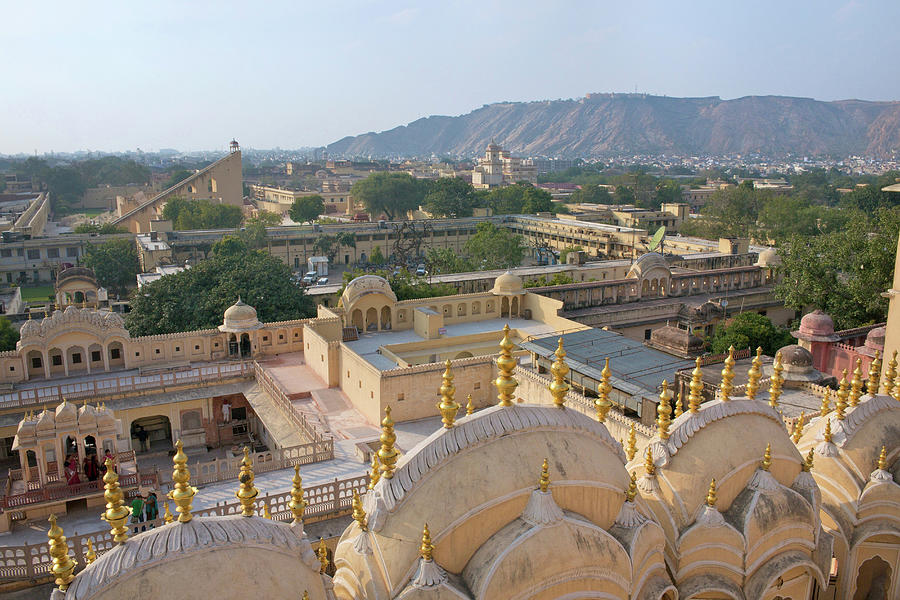 Hawa Mahal facade in Jaipur old city