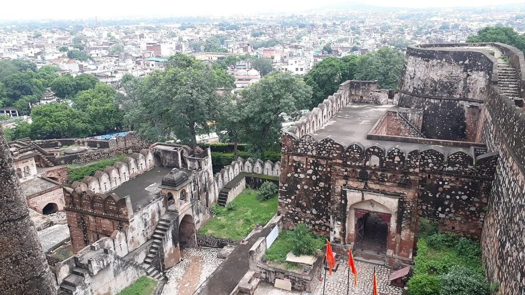 One-day and two-day itinerary template for places to visit in Jhansi