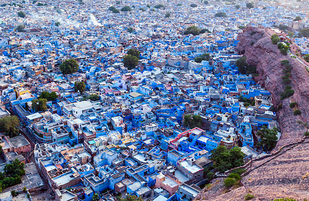 Blue City Jodhpur Aerial View
