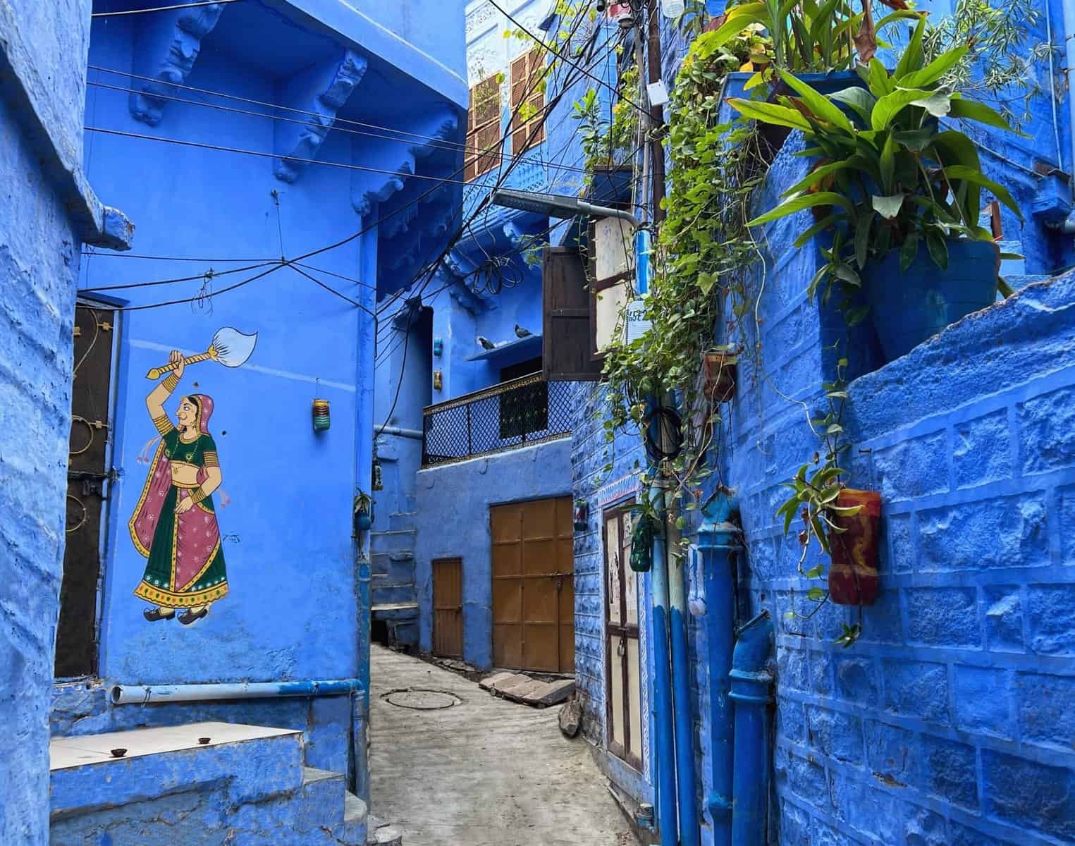 Blue City Streets Jodhpur