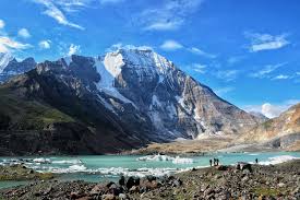 Wide mountain landscape view of Suru Valley near Kargil