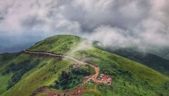 Coffee hills and misty landscapes in Coorg and Chikmagalur Karnataka