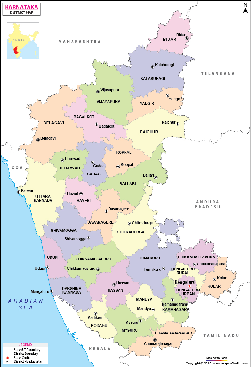 Karnataka travel overview with heritage hills beaches and city routes