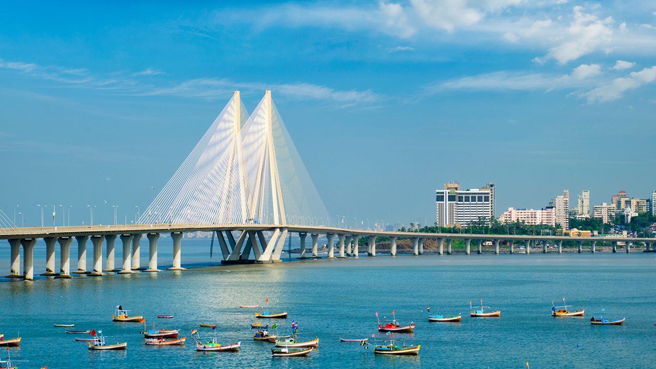 Gateway of India and South Mumbai heritage skyline