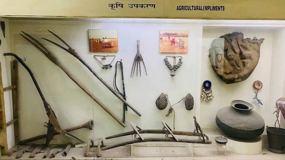 Museum interior in Panipat